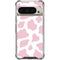 Pink Cow Print Pixel 9 Pro XL Clear Case